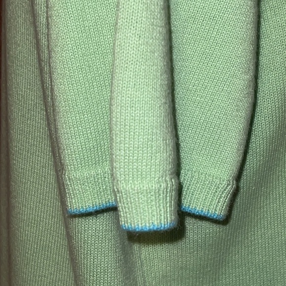 Alfred Dunner Green Butterfly & Floral Embroidered Short Sleeve Sweater Sz. S - Picture 4 of 15